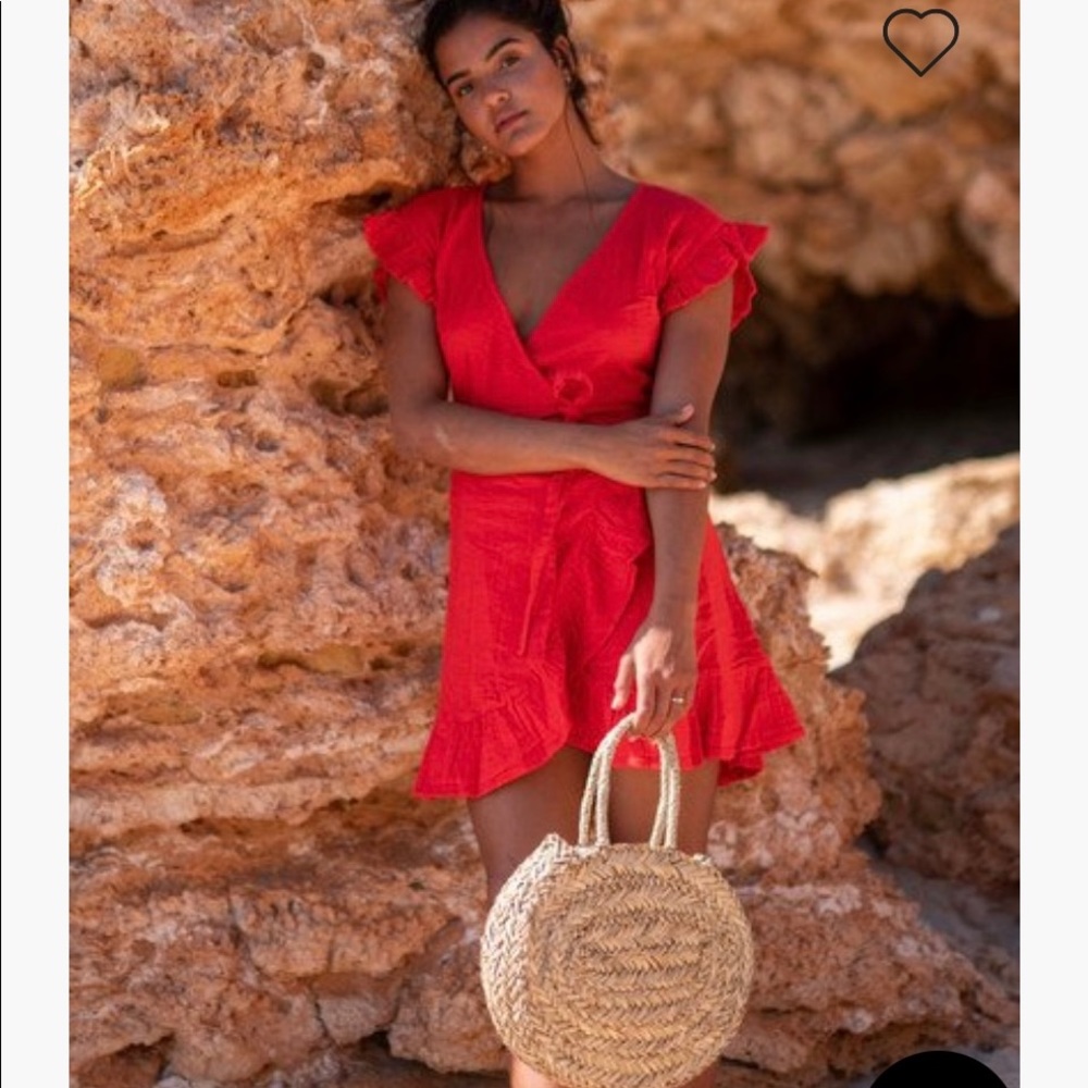 Billabong Had me at Aloha Straw shoulder handbag